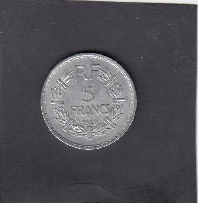 Beschrijving: 5 Franc  